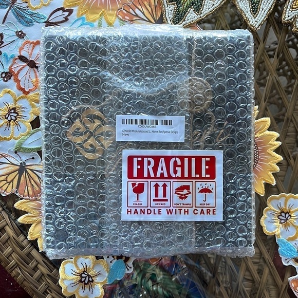 Brand New Set of 4 Luxury Whiskey Glasses Crystal Barware Gift Made in Europe - Picture 10 of 12